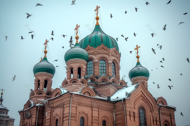 哈尔滨索菲亚教堂摄影图,高清,摄影图,摄影图片,图片大全,摄影图免费下载